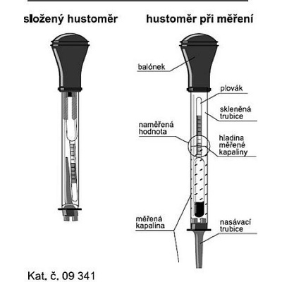 Hustomer akumulátora (sklenený - žiadny plast)