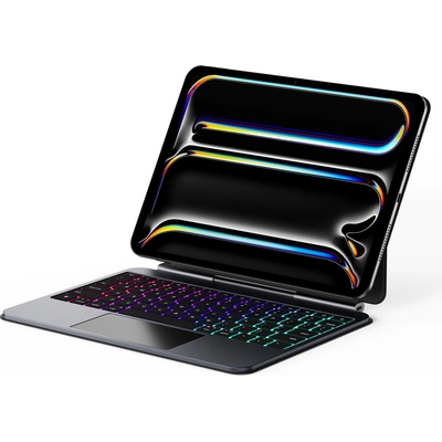 Dux Ducis Калъф с клавиатура Dux Ducis (серия MK) за iPad Pro 11"" (2024) - черен (6971824156133)
