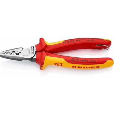 Knipex 97 78 180 T Kleště lisovací na dutinky TT