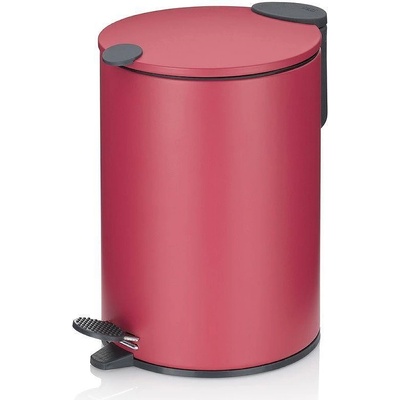 Kela Кош за баня с педал KELA Mats 3л, червен (1465)