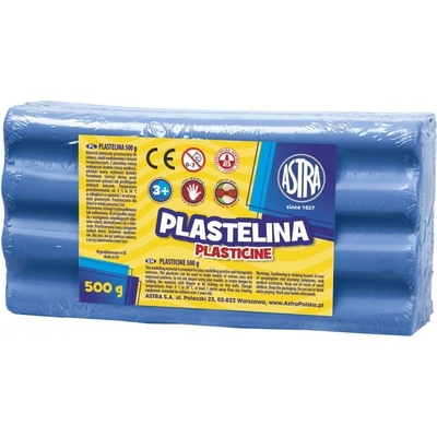 Astra Plastelína 500g Modrá Tmavá