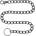 FALON верига Black - Chain-57 - PSY1152