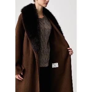Tommy Hilfiger палто дамско с вълна (WW0WW51105)