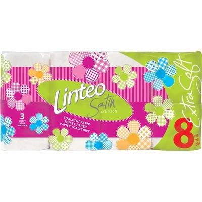 Linteo Satin 3-vrstvý 8 ks