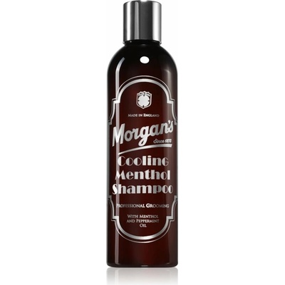 Morgan's Cooling Menthol Shampoo povzbudzujúci mentolový šampón na vlasy a pokožku hlavy pre mužov 250 ml