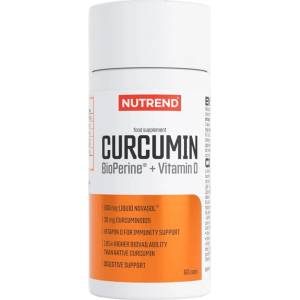 Nutrend Curcumin + Bioperine + Vitamin D, 60 Capsules