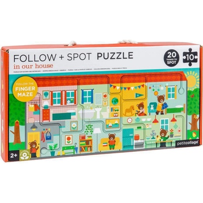 Petitcollage Bludiště a puzzle Náš domov
