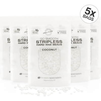 RIO Stripless hard wax beads 5 x 100 g COCONUT – Zboží Mobilmania
