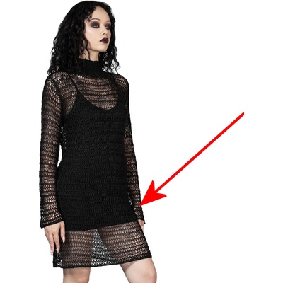 NNM дамска рокля Black - С ДЕФЕКТ- MY716