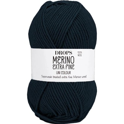 Drops Merino Extra Fine 55 půlnoc