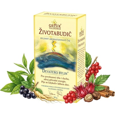Grešík Životabudič Devatero bylin 50 g