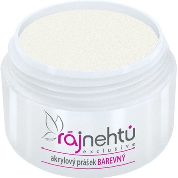 Ráj nehtů Akrylový prášek Classic White 5 g