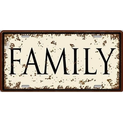 Ceduľa Family