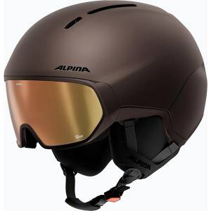 Alpina Скиорска каска Alpina Vizzard Q-Lite ox brown att