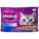 Whiskas Adult - пауч с рибни ястия 4x85гр