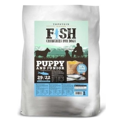 Topstein Fish crunchies Puppy / Junior 1 kg