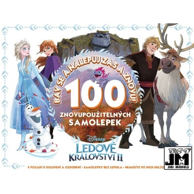 Jiri models album samolepky Frozen 2 Bav se a nalepuj zas a znovu!