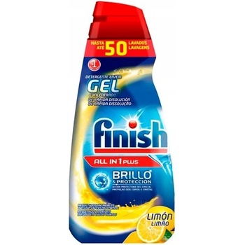 Finish All-in-1 Power Max Gél do umývačky riadu Lemon 1 l