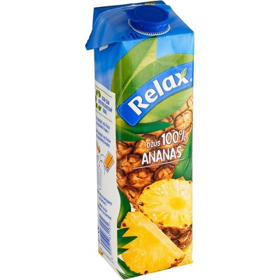 Relax džus ananas 100% 1 l – Sleviste.cz