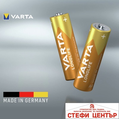 VARTA Алкална Батерия varta longlife - aa (185748)
