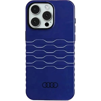 Audi Кейс Audi IML MagSafe за iPhone 15 Pro Max, син (AUDI000062-0)
