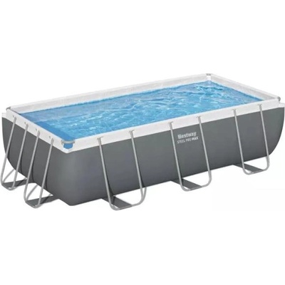 Bestway Градински басейн Bestway 56441 Power Steel 4.04m x 2.01m x 1.00m Rectangular Pool Set
