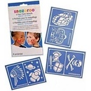 SMT Creatoys Snazaroo Šablony na obličejové barvy 6 ks chlapecké