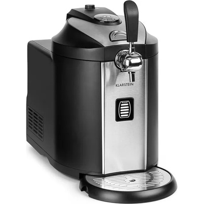 Klarstein Beerkules, уред за наливане на бира, 5l буре, компресор, 120W, черно (TK49-BCC-0588B) (TK49-BCC-0588B)