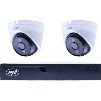 PNI IP710-2IP8 8MP 30m 4K Ultra HD Система с 2 Камери (PNI-IP710-2IP8)