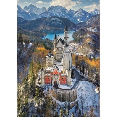 EDUCA Zámek Neuschwanstein ze vzduchu 1000 dílků