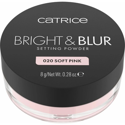 Catrice Bright & Blur rozjasňujúci sypký púder 020 Soft Pink 8 g