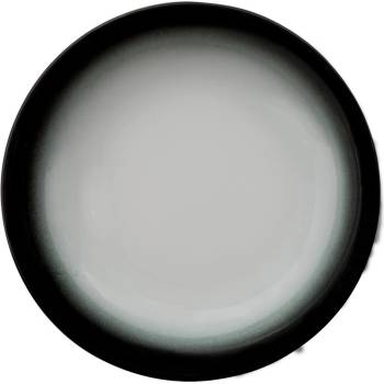 Image 1 of Gural Porselen - Marmaris White/Black Дълбока чиния 20cm. (NBNEO20CK63SYH) (0180557)