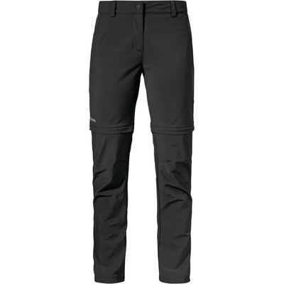 SCHÖFFEL Дамски панталон със свалящи крачоли Schöffel Women's Pants Ascona Zip Off Walking trousers - Black - размер 19 (110-0518-0413)