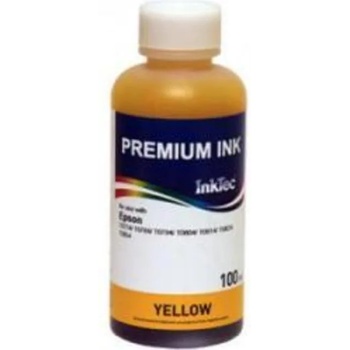 Compatible Бутилка с мастило INKTEC за HP CC640/CC641/No-300/901, Жълт, 100 ml (INKTEC-HP-4060-100Y)