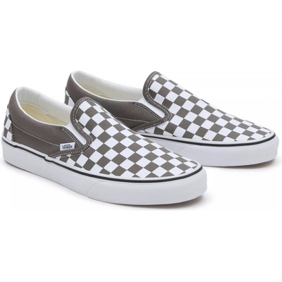 VANS UA Classic Slip On COLOR THEORY CHECKERBOARD DUCK GREEN