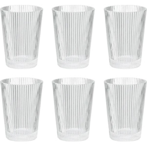 Stelton Чаша за вода PILASTRO 240 ml, комплект от 6 бр. , прозрачен, Stelton (SNX502)