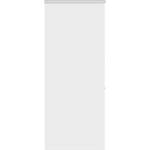 vidaXL Ролетна щора за душ с касета 100x240 см Ширина на плата 96 см (4015056)