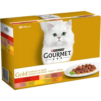 PURINA Gourmet GOLD kúsky v šťave 12 x 85 g