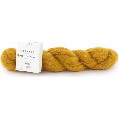 SILK ALPACA Katia Farby SILK ALPACA NATURAL COLORS: 202 horčicová