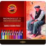 KOH-I-NOOR Mondeluz 3724/24 Комплект акварелни моливи 24 бр (3724024001PL)