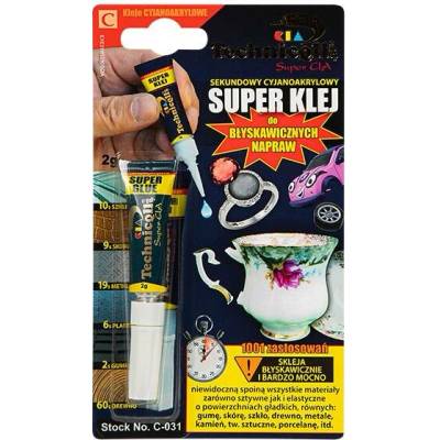 TECHNICQLL SUPER GLUE - Super lepidlo 2 g