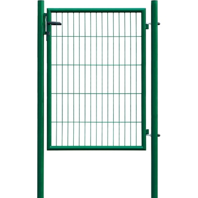 Floraworld Jednokřídlá branka pro plot z drátěných panelů, zelená, 100 x 100 cm