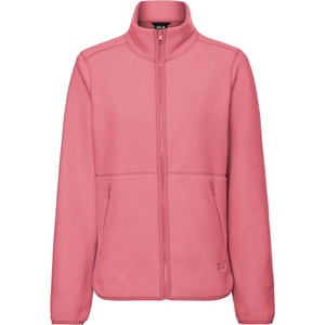 Jack Wolfskin Дамско поларено яке Jack Wolfskin Women's Lite Curl Fullzip Fleece jacket - Evening Rose - размер XL (105-7187-0215)