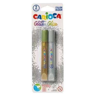 CARIOCA - Лепило с брокат в неонови цветове - 2 бр (42993)