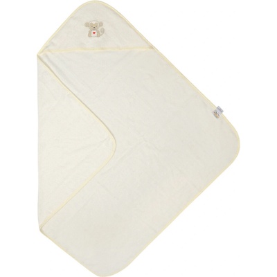 Babymatex Osuška s kapucňou Bamboo 100 x 100 cm Béžová