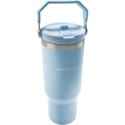 Karrimor Flip Straw Bottle - Baby Blue