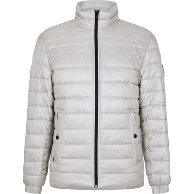 Boss Яке Boss Men's Orange Water-Repellent Padded Short Puffer Jacket - Light Beige 271