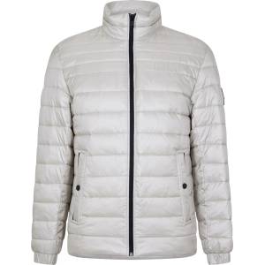 Boss Яке Boss Mens BOSS ORANGE Oden Water-Repellent Padded Short Puffer Jacket - Light Beige 271