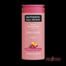 Authentic Toya Aroma Cranberries & Nectarine aromatický sprchový gel 400 ml