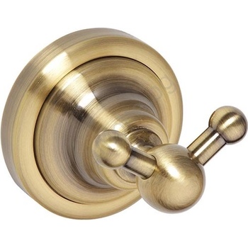 Bemeta Двойна кука 6, 5x6, 5 cm бронзова (BD0408)